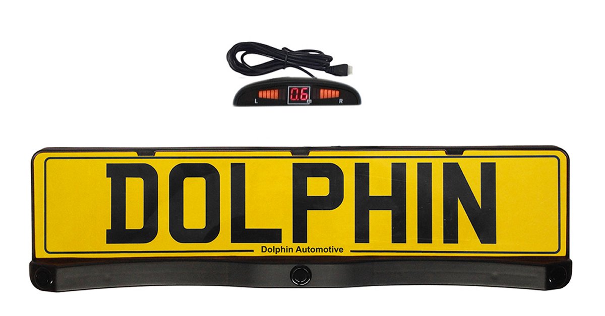 3 Numberplate Mounted Sensors - Audio & Dash Display