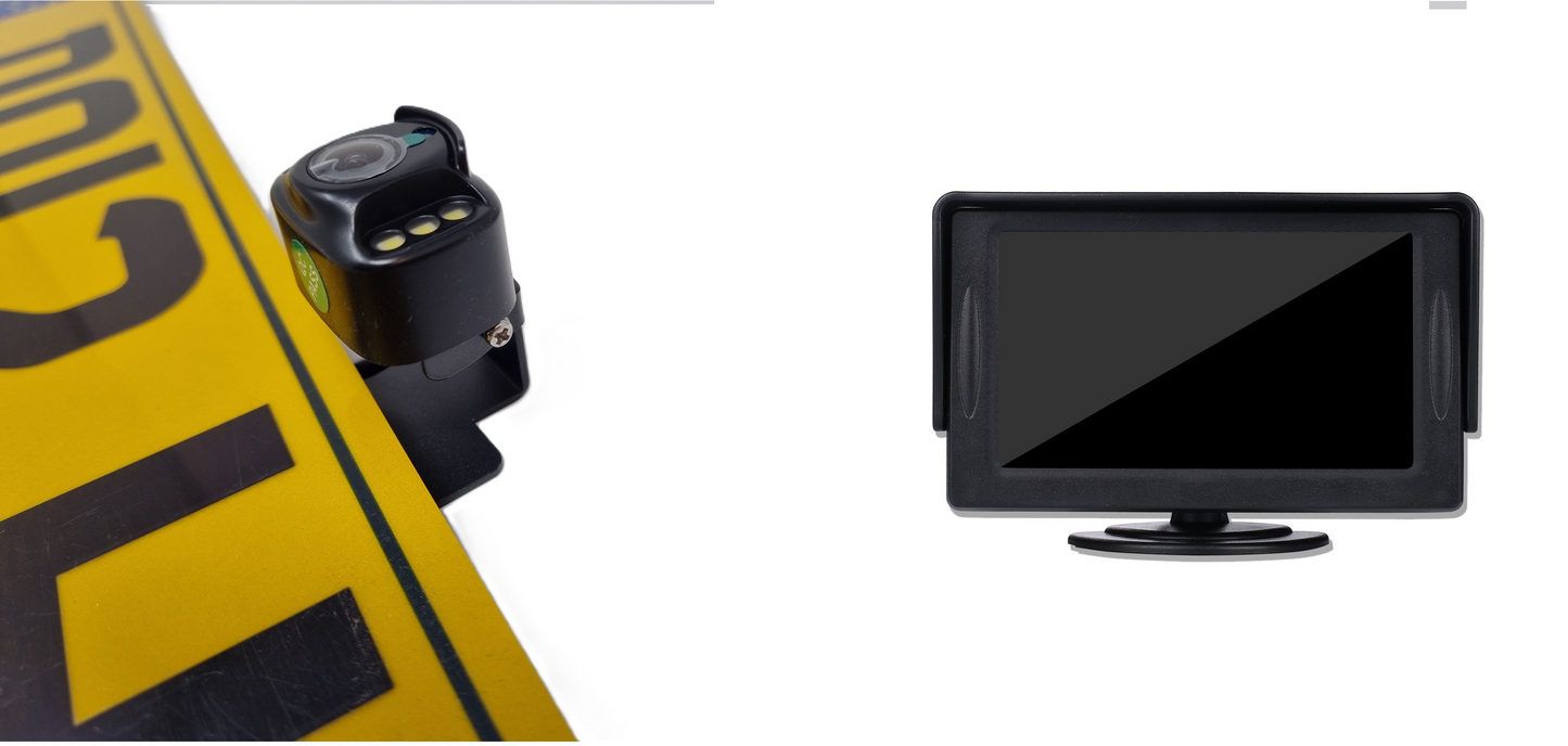 Rear or Front Camera Boot or Numberplate Mounting