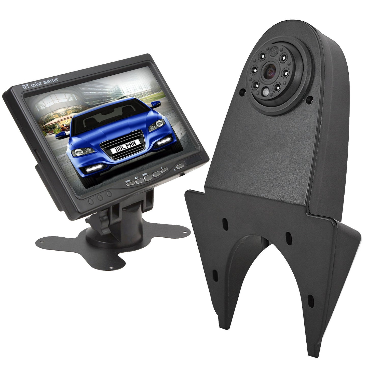 Van / Motorhome Universal Roof Mounting Rear Parking Camera - Black