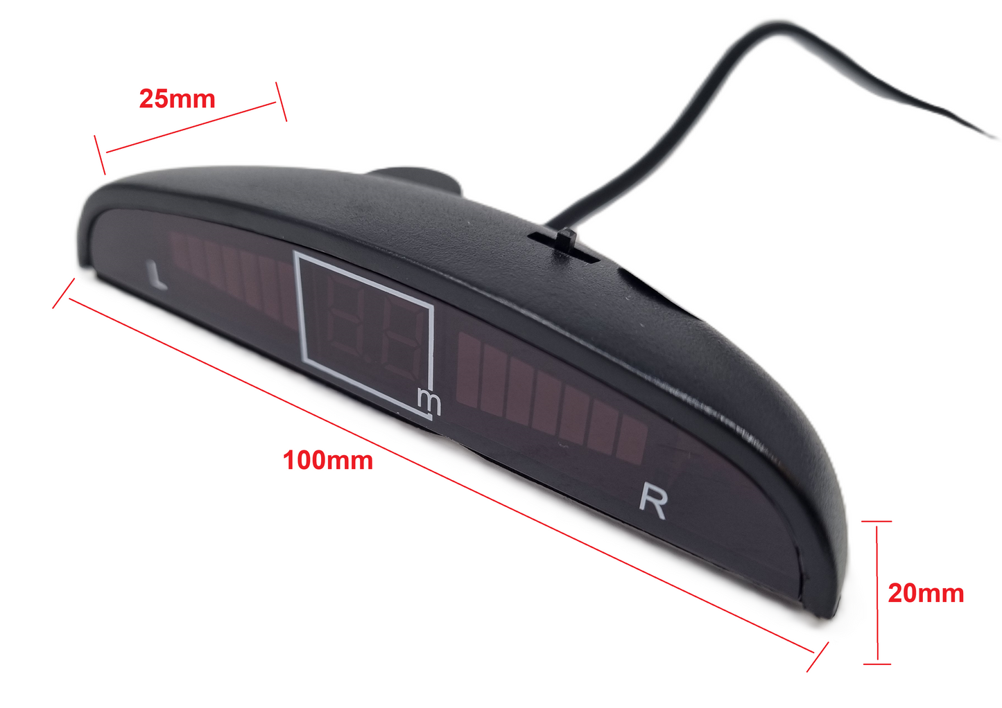 4 Rear Parking Sensors - Audio & Dash Display