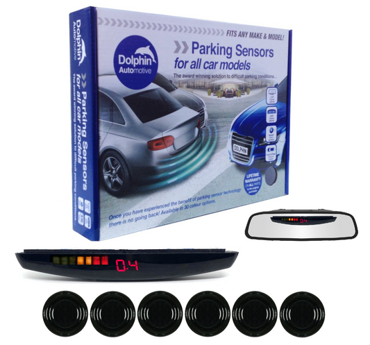 Micro Dolphin Rear Roof Display 6 Sensor Reversing Kit
