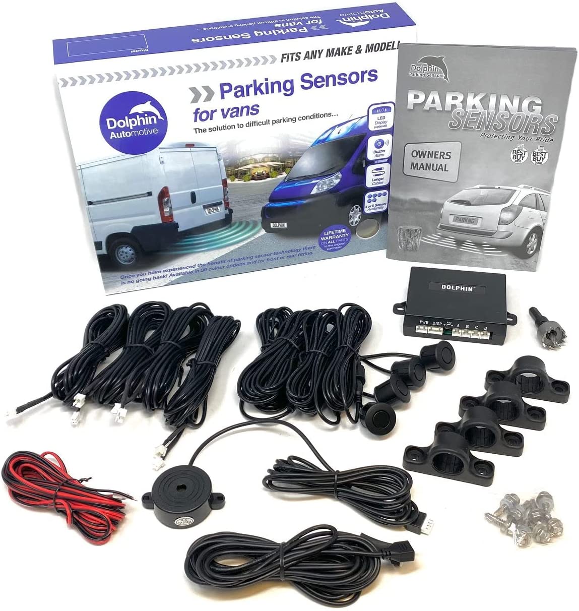 Commercial Pick-up 4 Rear Parking Sensors - Audio (beeping only)