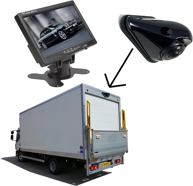 Universal Fin Shape Rear View / Side Parking Driving Camera