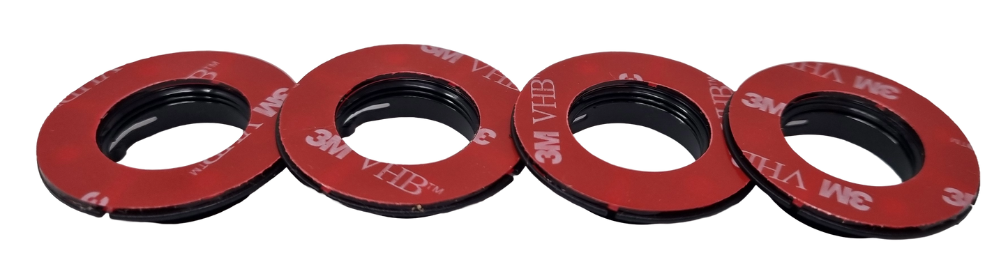 Adhesive Mounting Rings for our Flush Fit Sensors