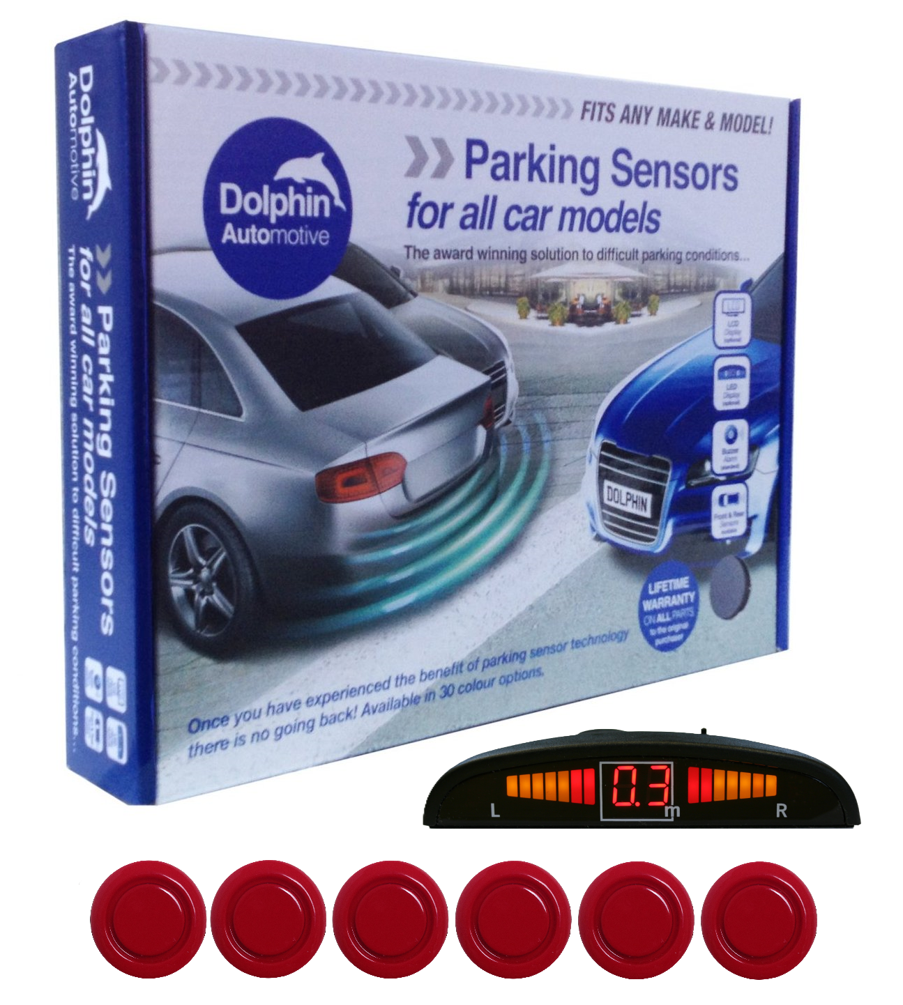 Micro Dolphin Display Reverse Parking Sensors 6