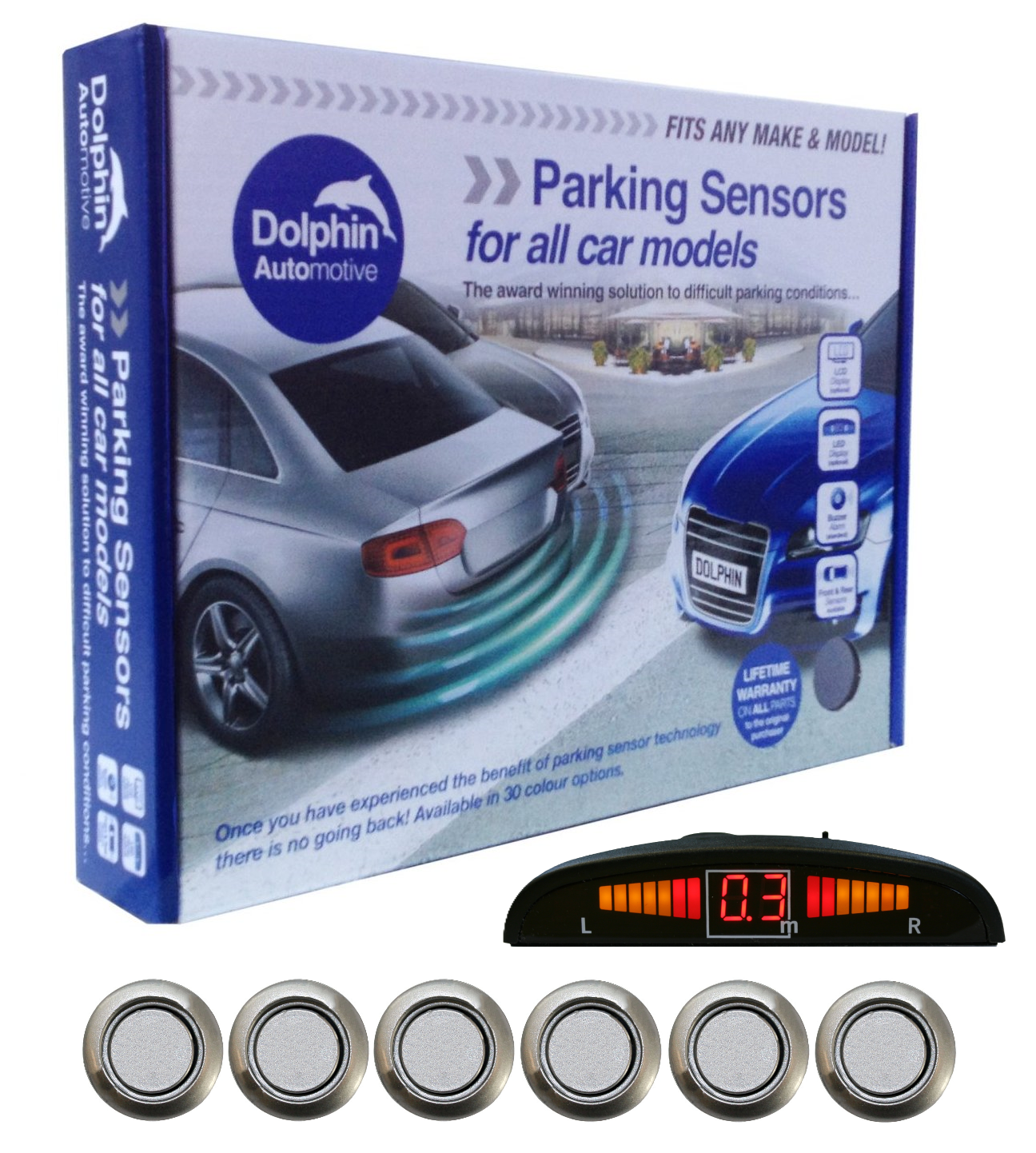 Micro Dolphin Display 6 Sensor Front Kit
