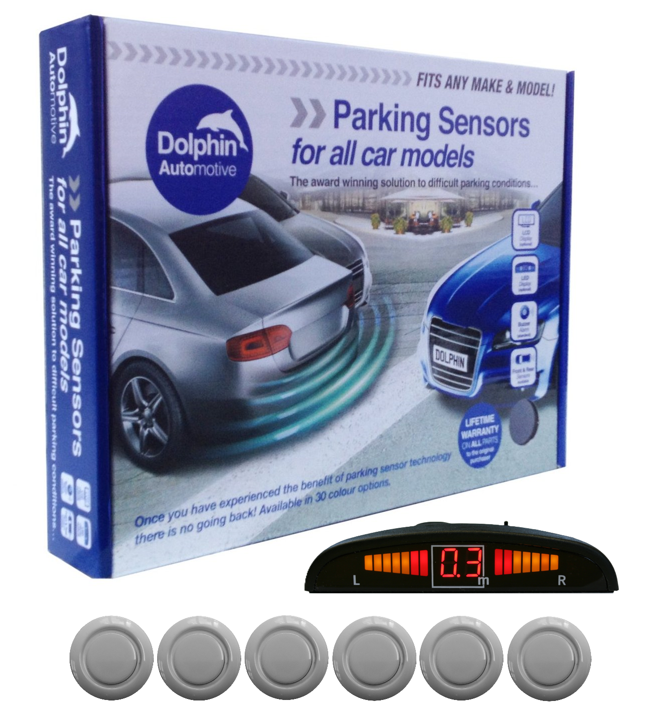 Micro Dolphin Display Reverse Parking Sensors 6