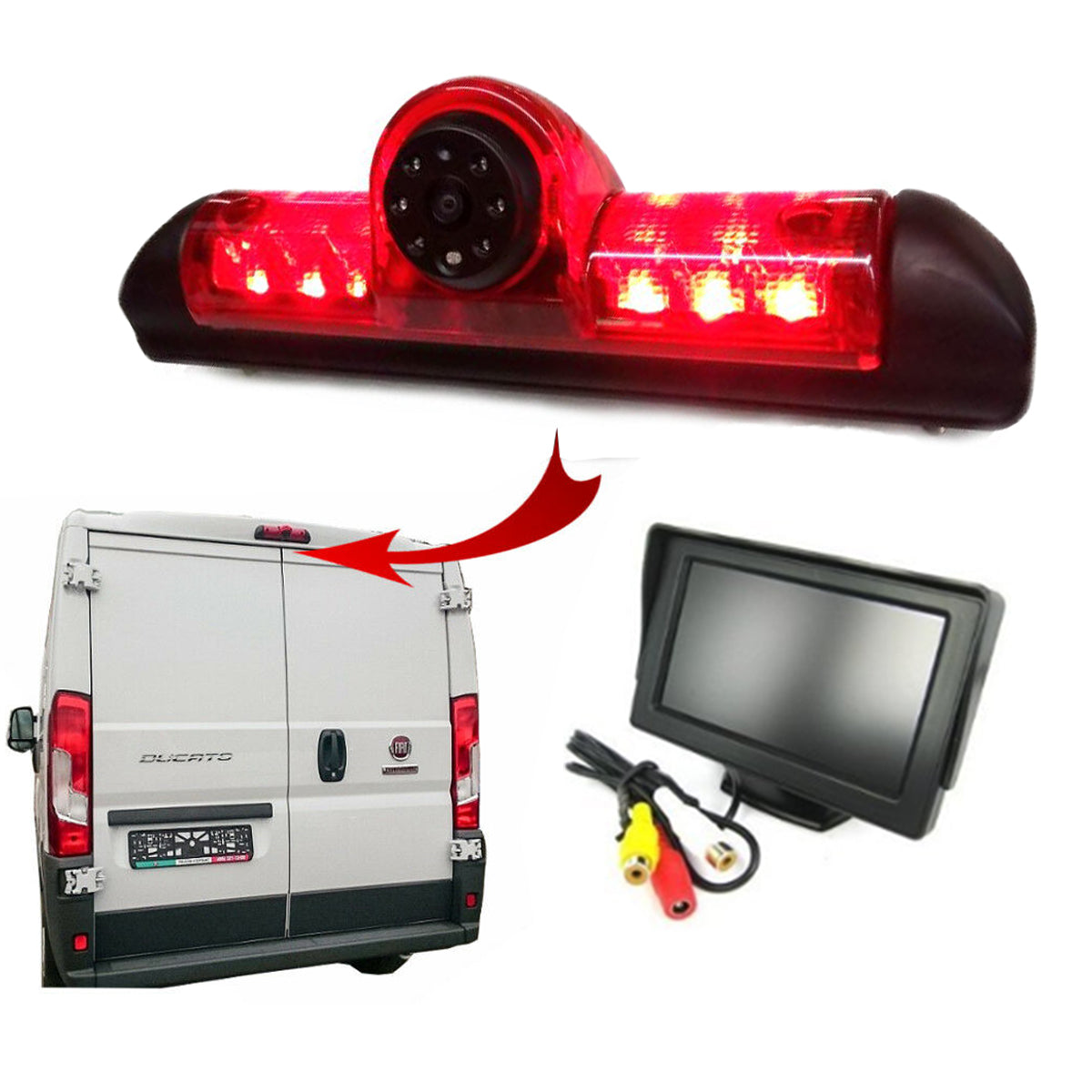 Fiat Ducato Reversing Camera 2006 Onwards