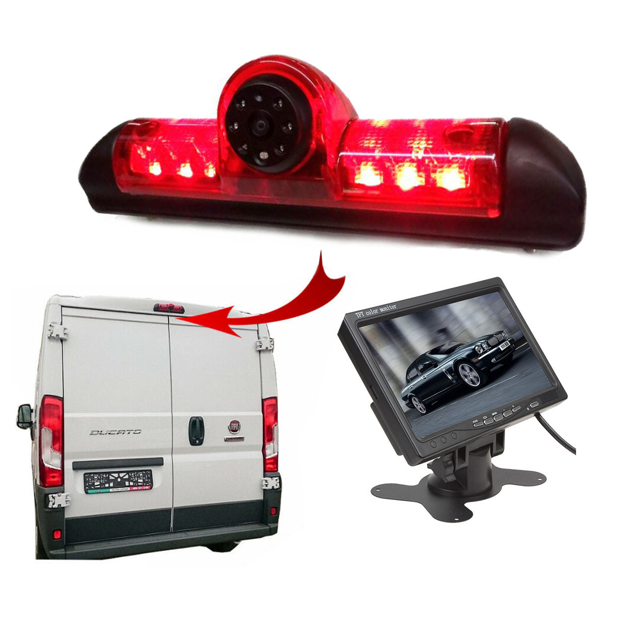 Fiat Ducato Reversing Camera 2006 Onwards