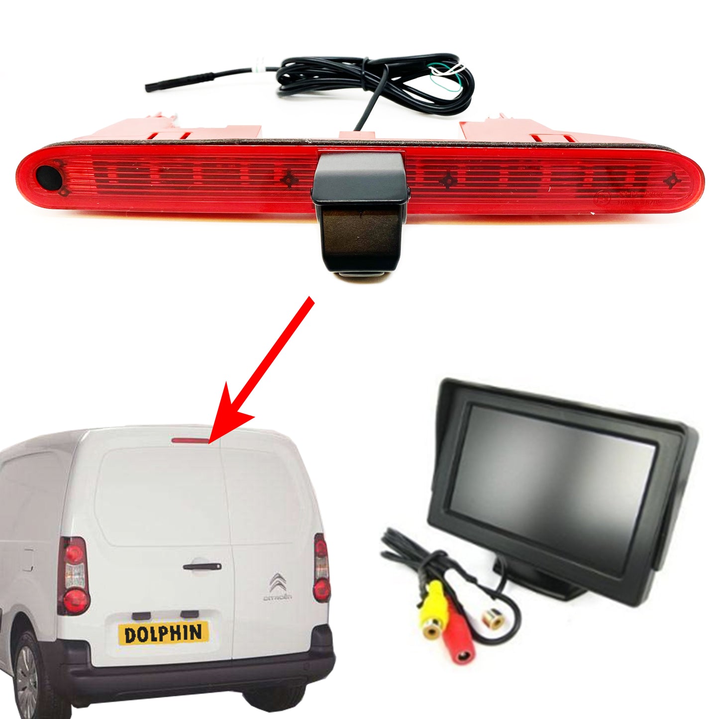 Citroen Berlingo Reversing Camera 2018 - Onwards