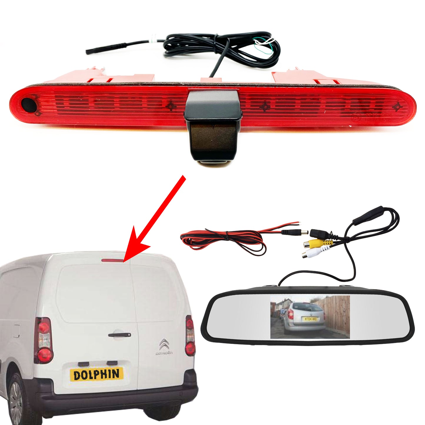 Citroen Berlingo Reversing Camera 2018 - Onwards