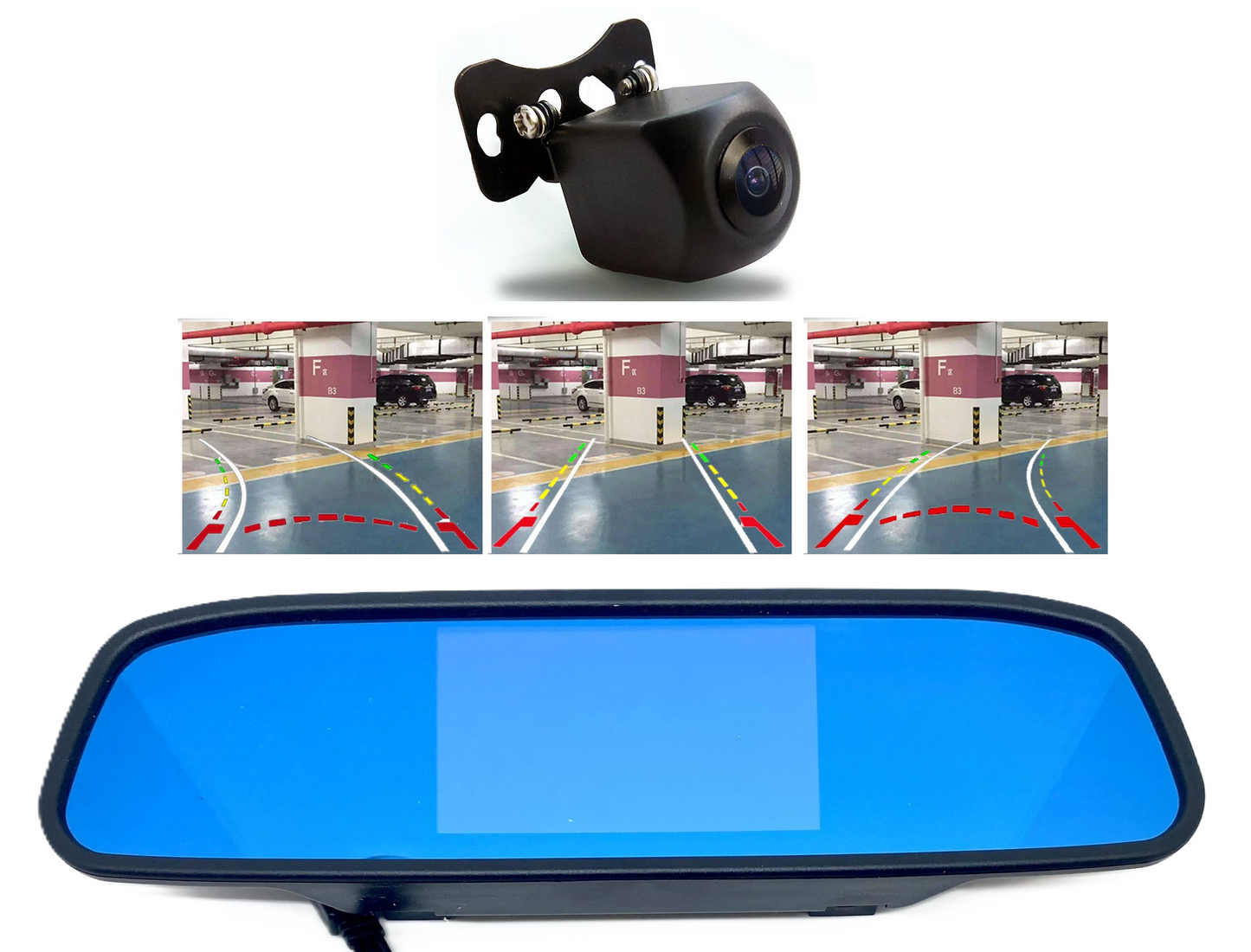 Rear Camera With moving Dynamic Guide Lines