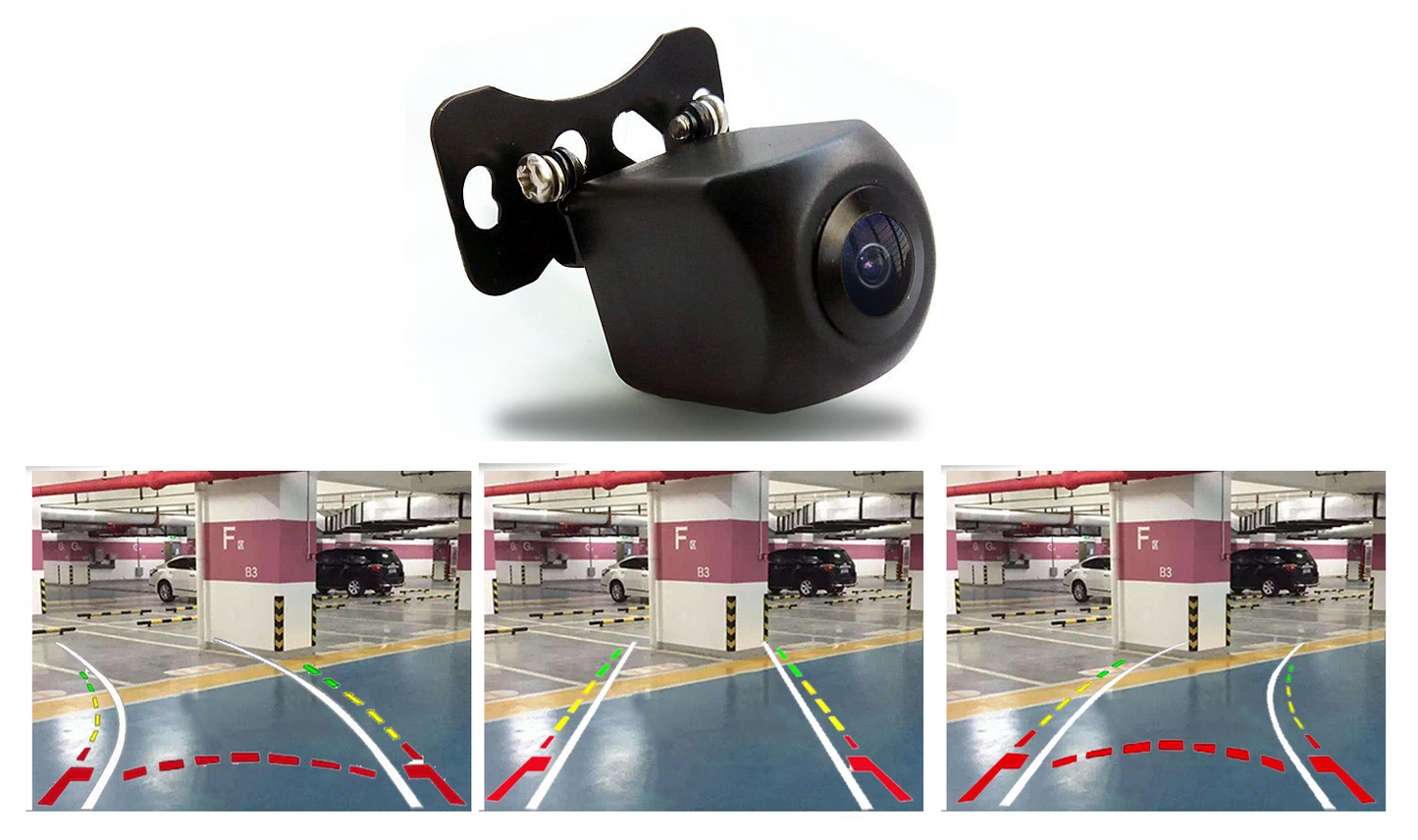 Rear Camera With moving Dynamic Guide Lines