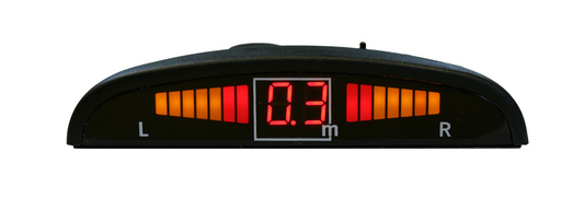 Dash mounted display unit incorporating buzzer