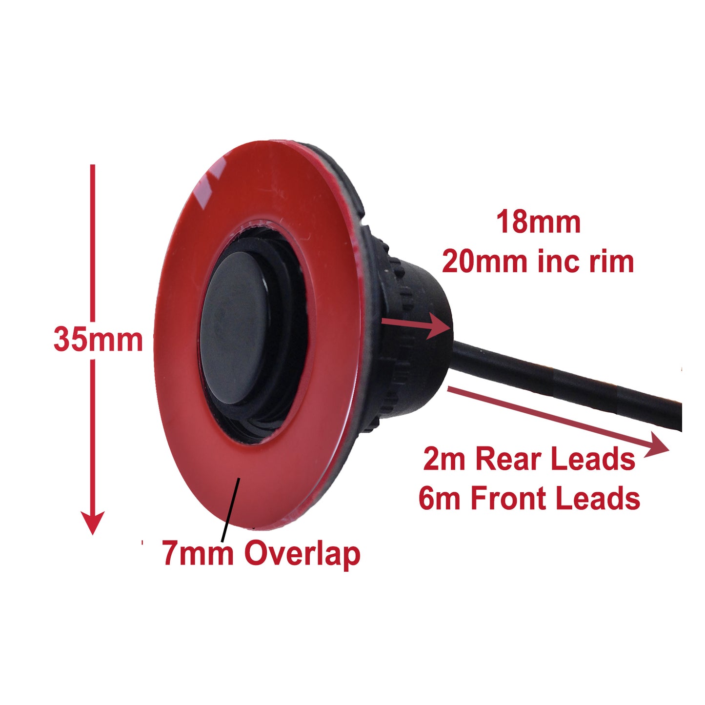 Dolphin Flush Audio & Roof Reverse Parking Sensors