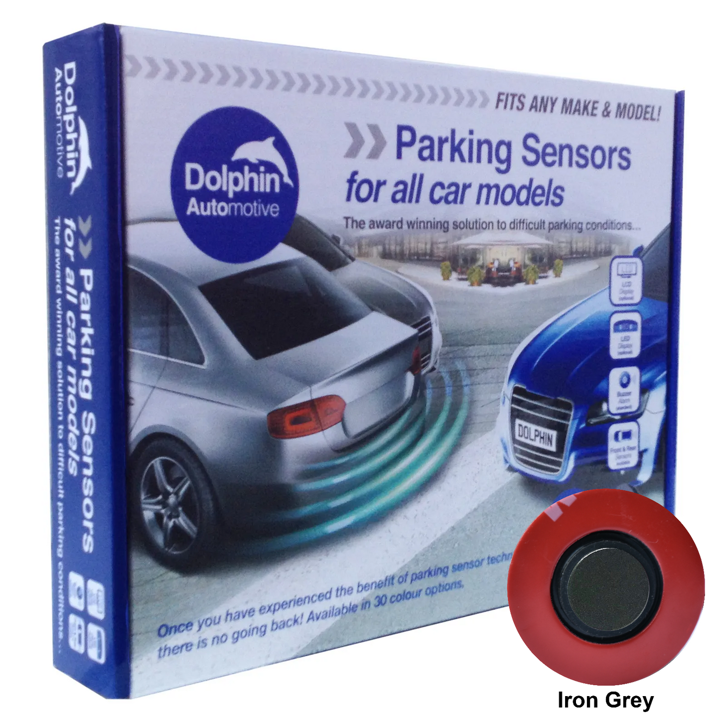 Dolphin Flush Audio Front Parking Sensors