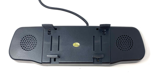 Twin Screen Clip Over Mirror Mounting Monitor