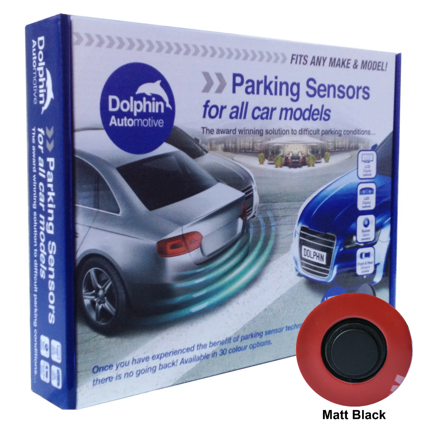 Dolphin Flush Audio Front Parking Sensors