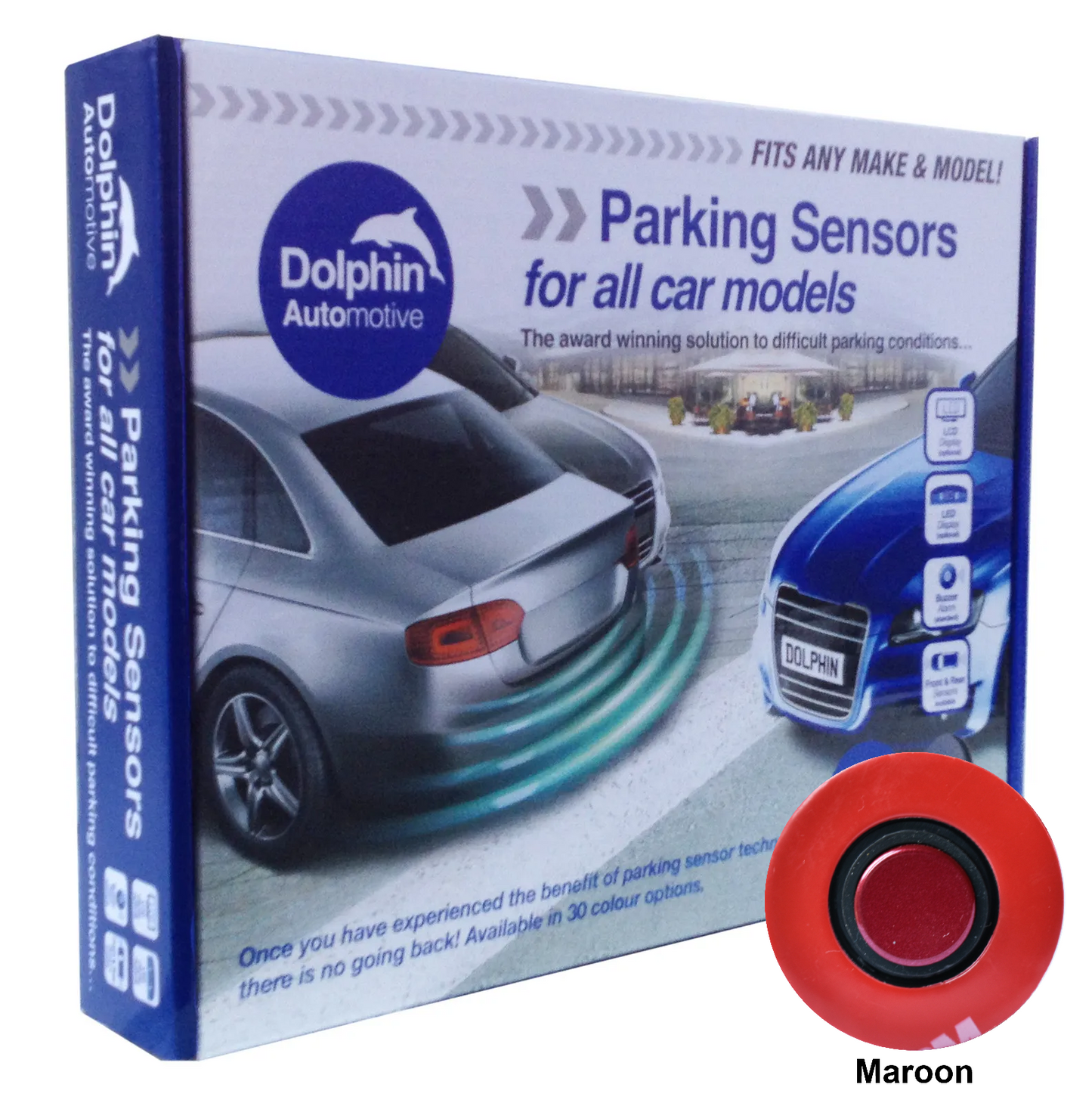 Dolphin Flush Audio Front Parking Sensors