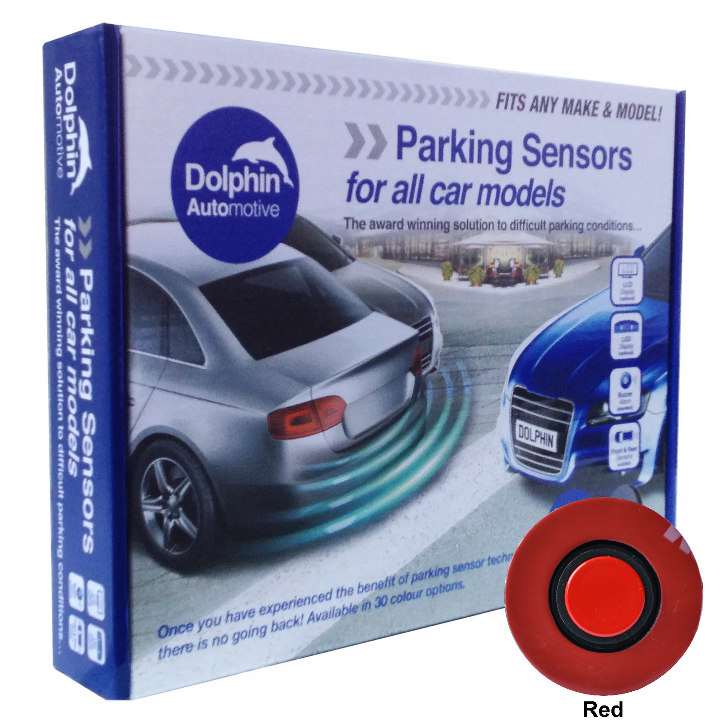 Dolphin Flush Audio Front Parking Sensors