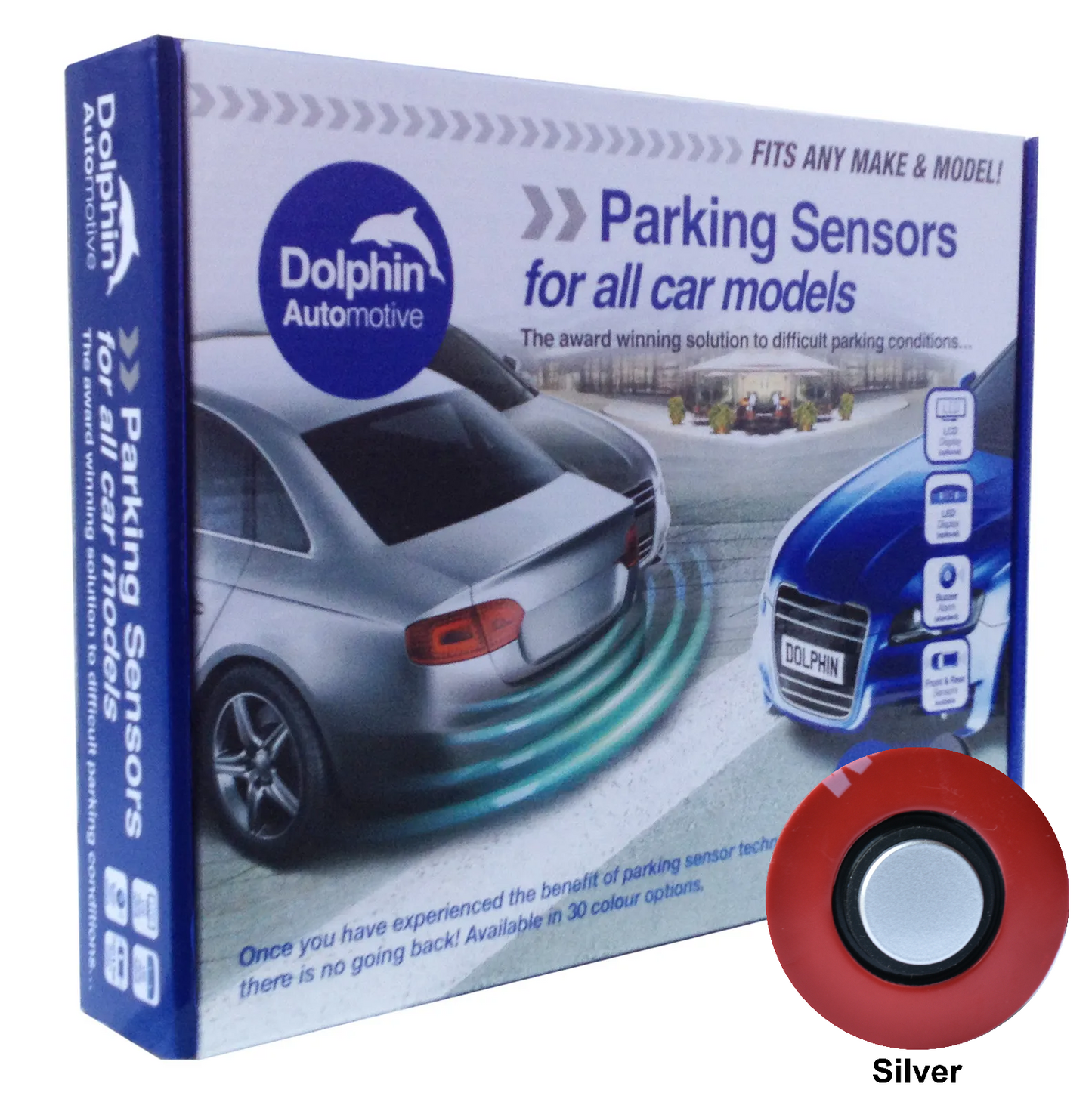 Dolphin Front Flush Audio & Display Parking Sensors