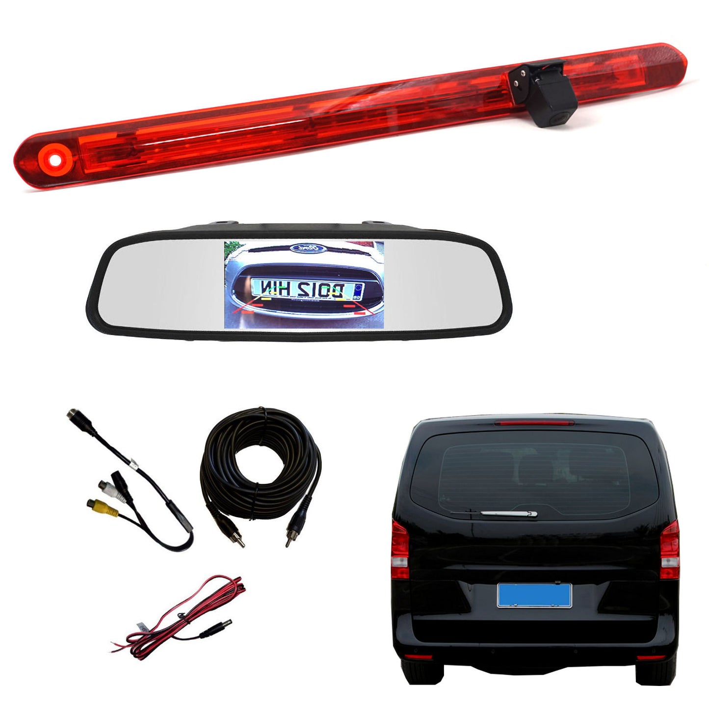 Mercedes Benz Vito (single tail lift rear door) Reversing Camera 2007-onwards