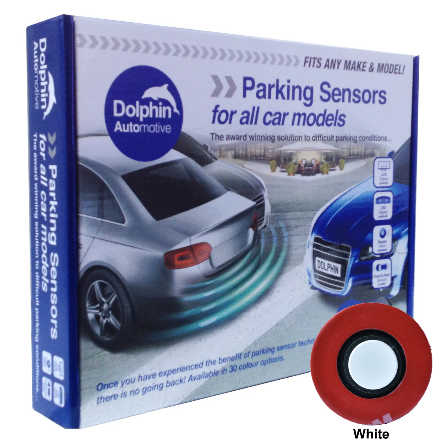 Dolphin Flush Audio Front Parking Sensors