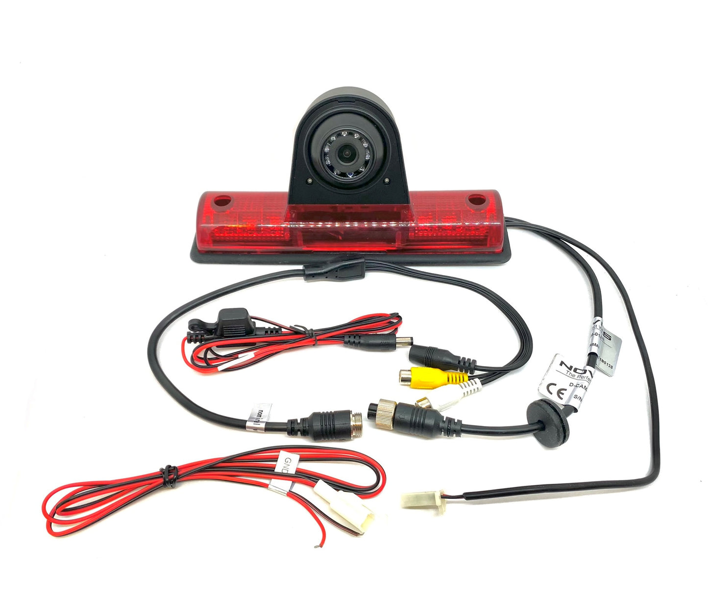 Universal High Level Brake Light with Camera for Box Van, Luton etc