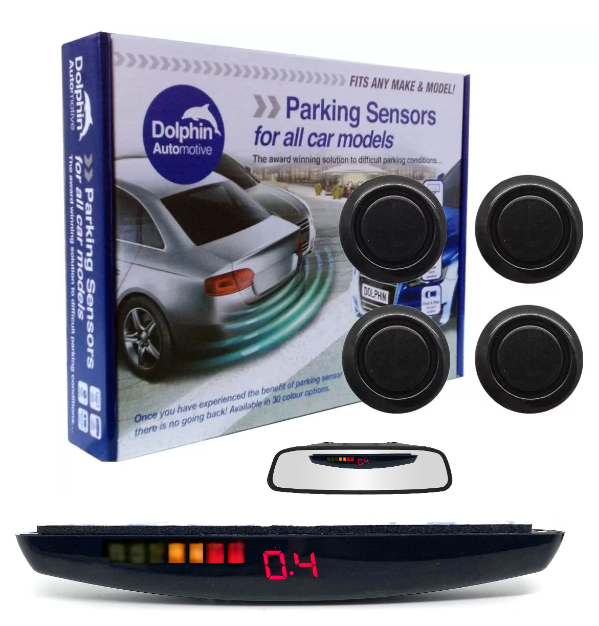 Micro Dolphin Rear Roof Display Parking Sensors