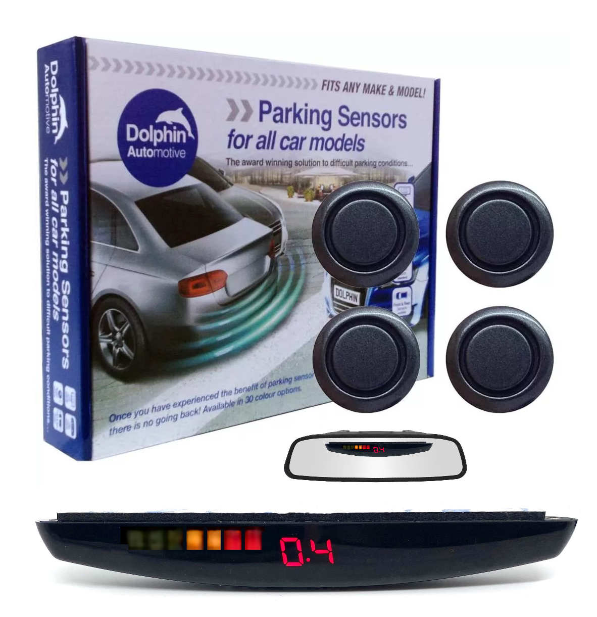 Micro Dolphin Rear Roof Display Parking Sensors