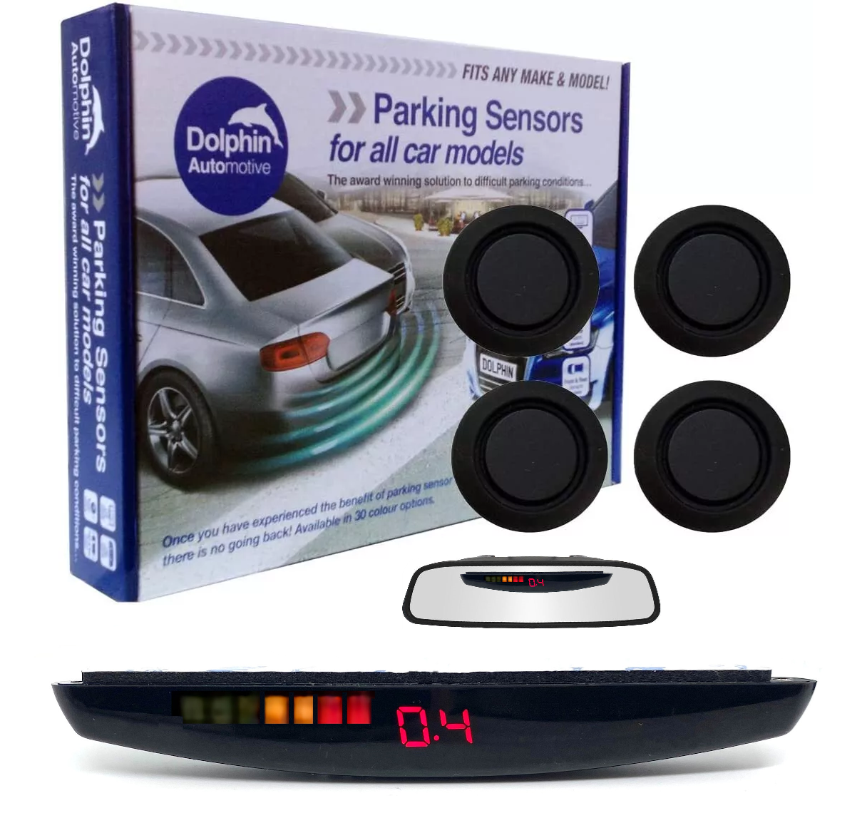 Micro Dolphin Rear Roof Display Parking Sensors