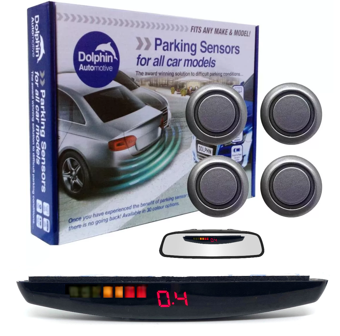 Micro Dolphin Rear Roof Display Parking Sensors