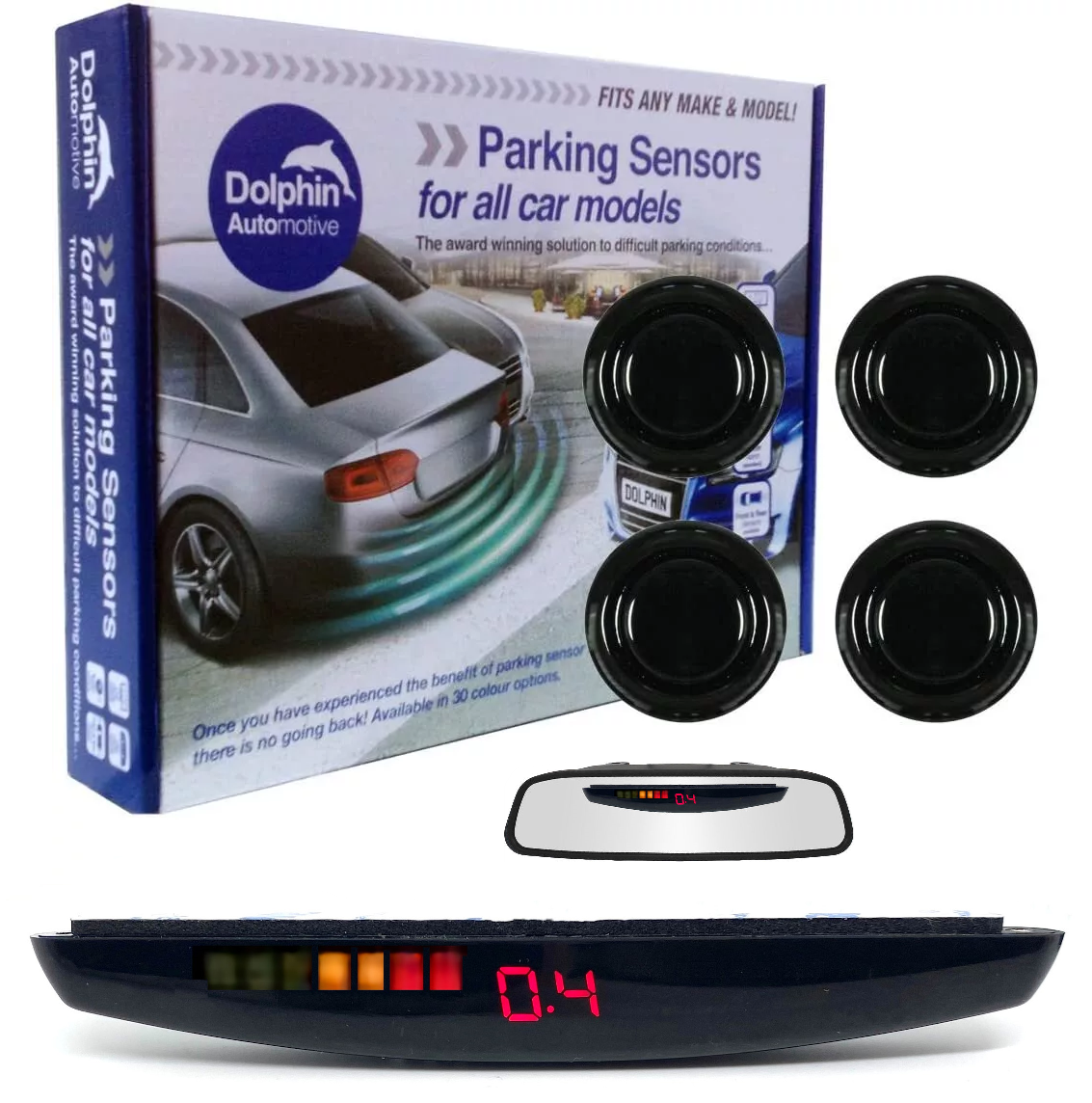 Micro Dolphin Rear Roof Display Parking Sensors