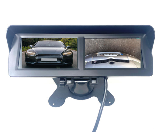Twin Screen Monitor - Dash & Suction Mounts