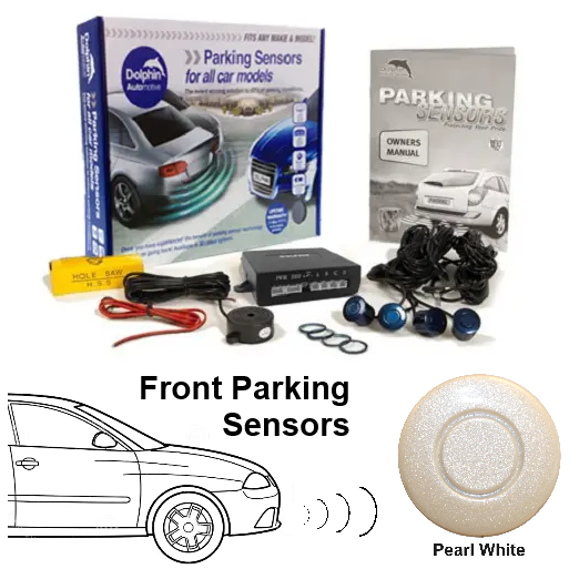 4 Front Parking Sensors, Audio Alerts