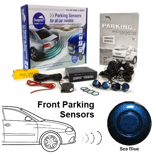 4 Front Parking Sensors, Audio Alerts