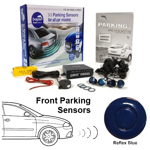 4 Front Parking Sensors, Audio Alerts