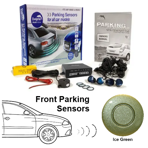 4 Front Parking Sensors, Audio Alerts