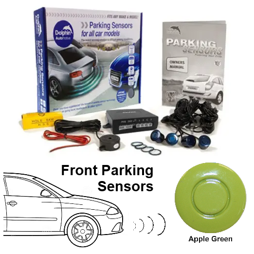 4 Front Parking Sensors, Audio Alerts
