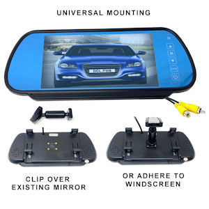 7" Rear View Windscreen Mounting Monitor
