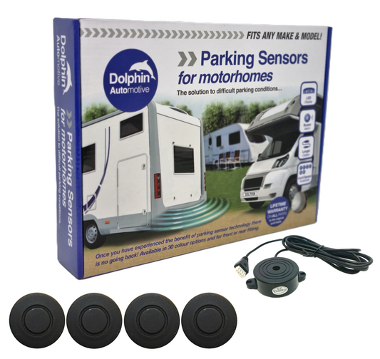 4 Reversing Sensors with Audio Beep Alerts - For Motorhomes & Vans