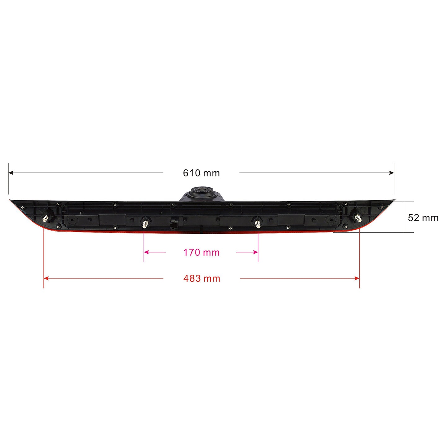 Brake Light Camera for Maxus V90 Delivery 9 Vans from 2019 onwards