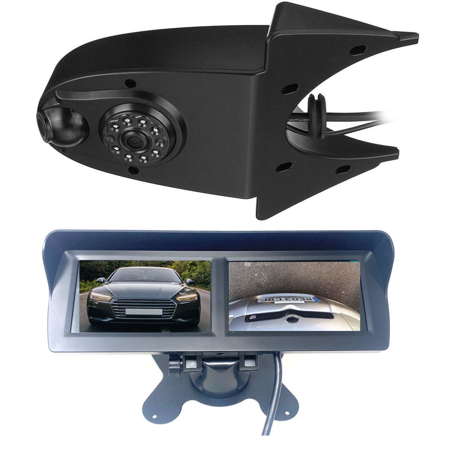 Dual/Twin Roof Mounting Rear Camera
