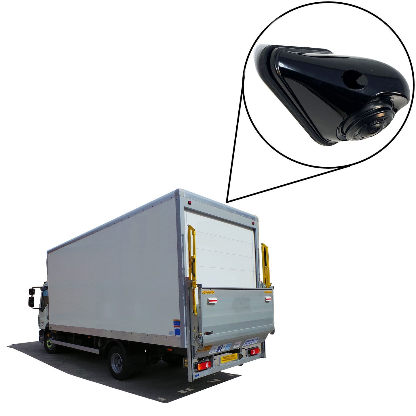 Universal Fin Shape Rear View / Side Parking Driving Camera