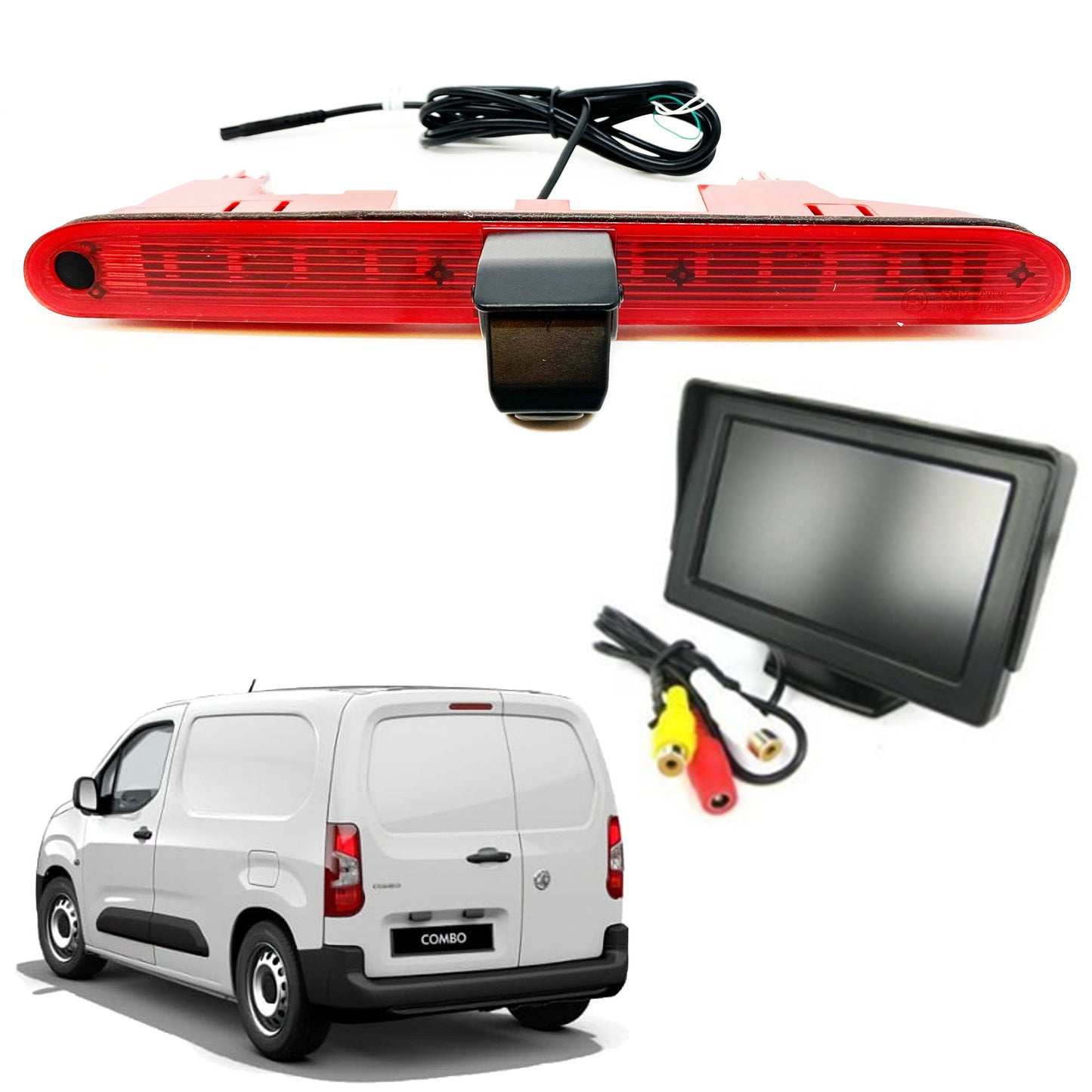 Fiat Doblo High Level Brake Light Camera 2010 - 2021