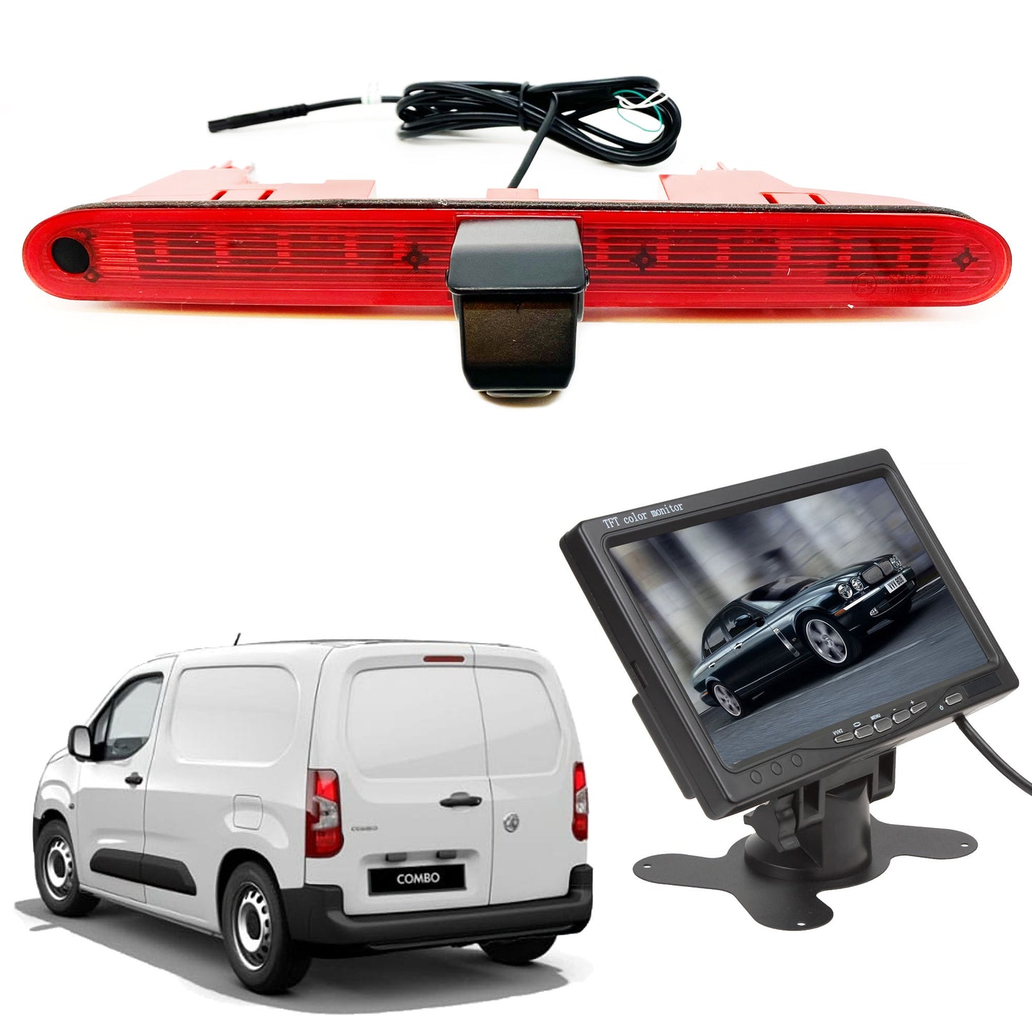 Fiat Doblo High Level Brake Light Camera 2010 - 2021