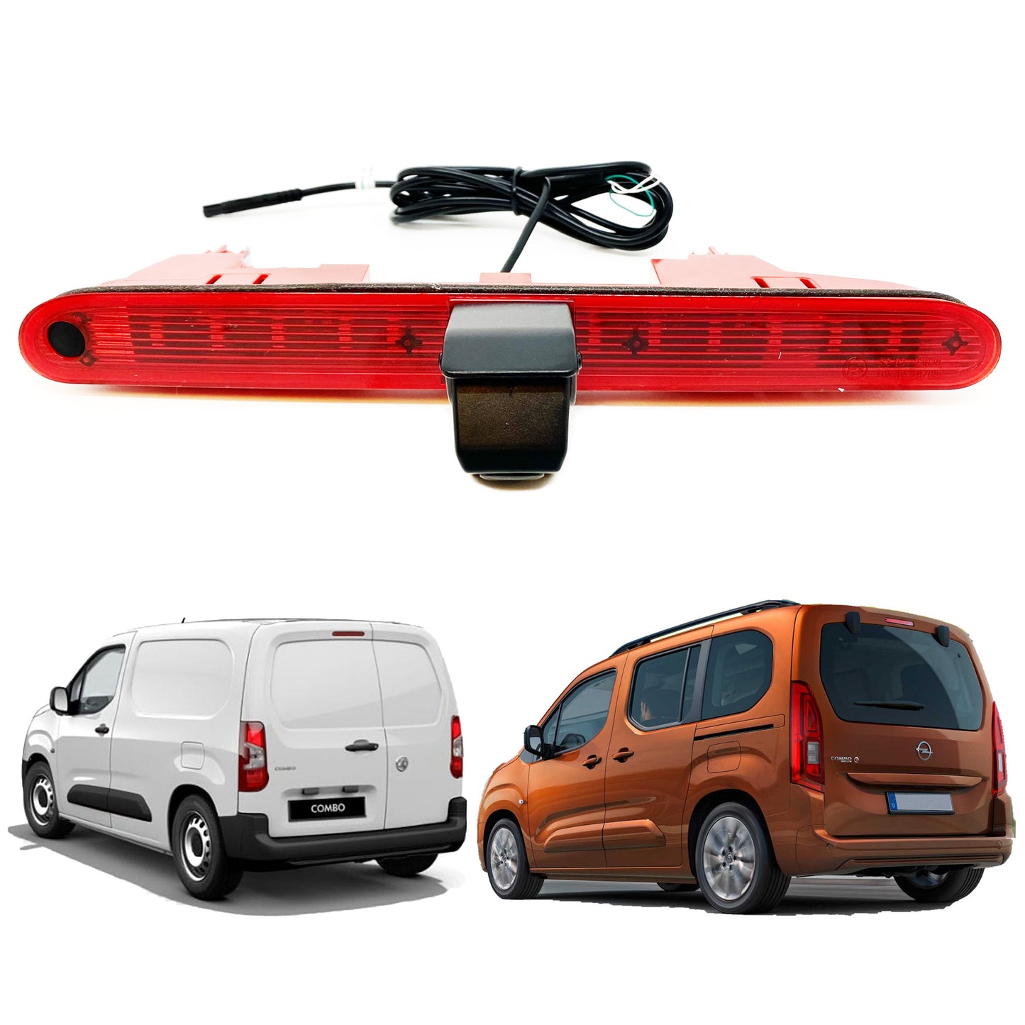 Fiat Doblo High Level Brake Light Camera 2010 - 2021