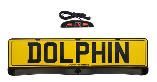 3 Numberplate Mounted Sensors - Audio & Dash Display
