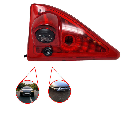 Dual/Twin Rear Brake Light Cameras for Renault Master 2010 to 2021