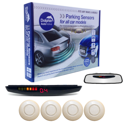 4 Rear Parking Sensors - Audio & Roof Display